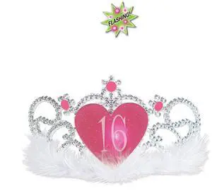 Plastic Light-Up  16  Tiara
