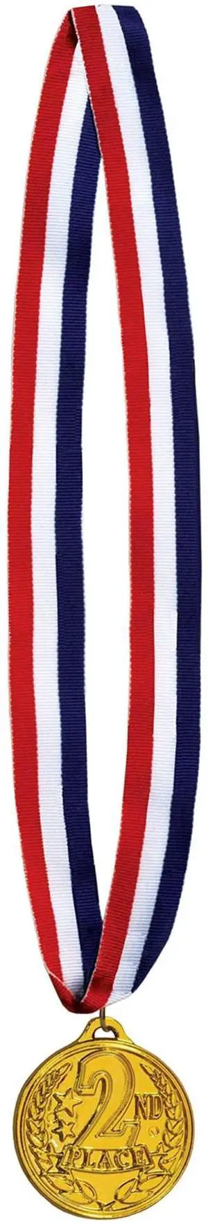 2Nd  Place Medal W/Ribbon