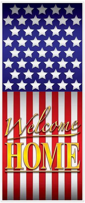 Welcome Home Door Cover
