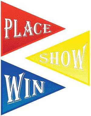Win, Place & Show Cutouts
