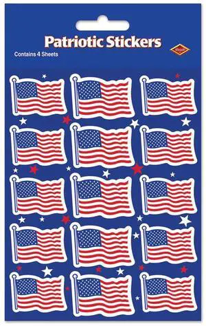 U S Flag Stickers