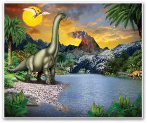 Dinosaur Insta-Mural