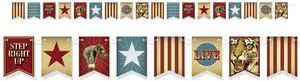 12-Pack Vintage Circus Streamers: Nostalgic Charm For Festive Events