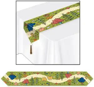 Woodland Friends Table Runner Set - Charming, High-Quality Prints (Pack Of 12)