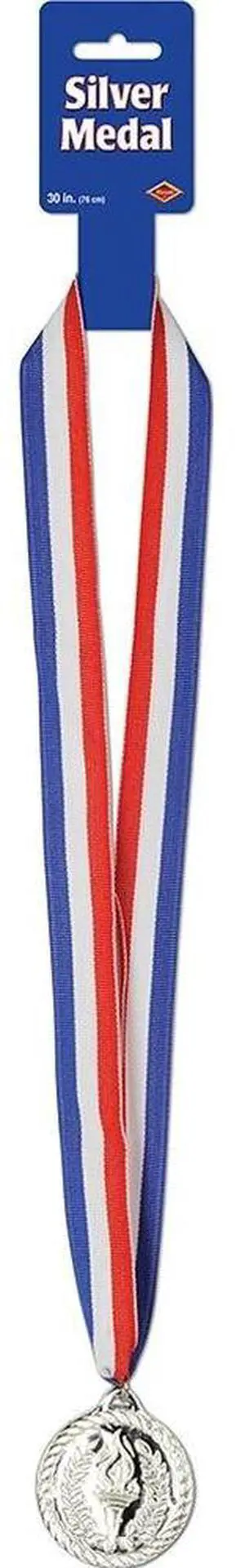 Silver Medal W/Ribbon