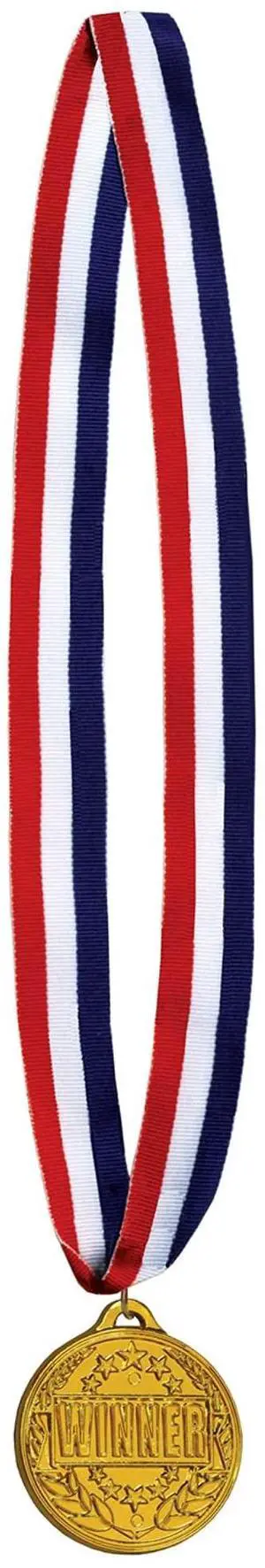 Winner Medal W/Ribbon