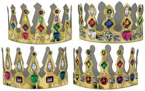 72 Jeweled Crowns: Elegant, Glamorous, Perfect For Parties & Events