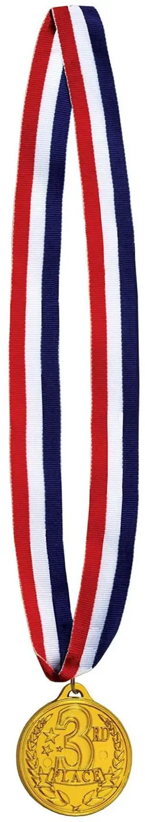 3Rd  Place Medal W/Ribbon