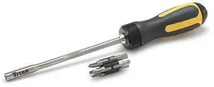 Titan High Torque Ratcheting Screwdriver With Bits