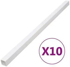 Vidaxl Cable Trunking 3.9X2.4 32.8 Pvc