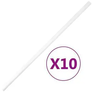 Vidaxl Cable Trunkings With Clips 1 32.8 Pvc