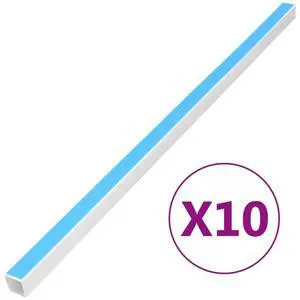 Vidaxl Cable Trunking Self-Adhesive 1X0.6 32.8 Pvc