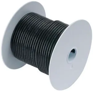 Ancor Black 2 AWG Tinned Copper Battery Cable - 250'