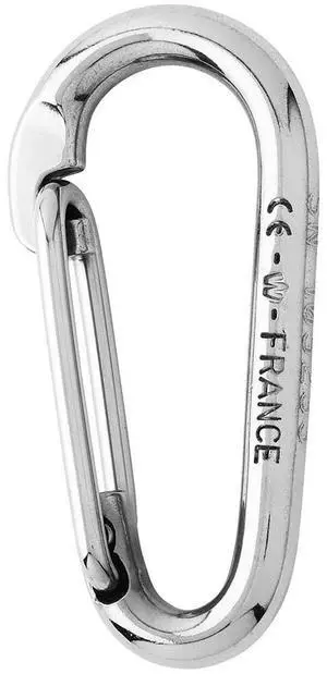 Wichard Symmetric Carbine Hook Without Eye - Length 100mm - 13/32"