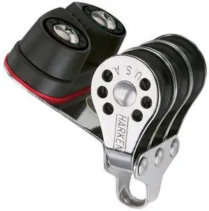 Harken 22mm Triple Micro Block w/Cam Cleat