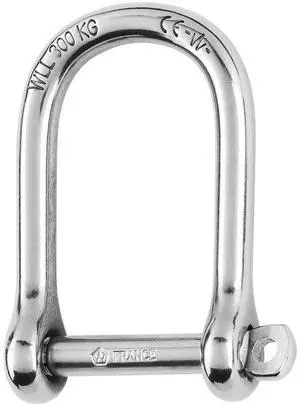 Wichard Self-Locking Large Shackle - Diameter 5mm - 3/16"