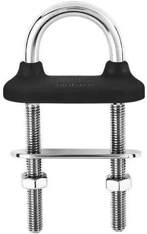 Wichard Black Watertight U-Bolt - 10mm Diameter - 25/64" - 110mm Length - 4-21/64"