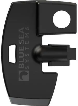Blue Sea 7903200 Battery Switch Key Lock Replacement - Black