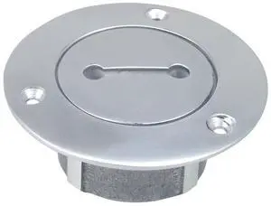 Perko 1" Chrome Unmarked Pipe Deck Plate