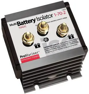 ProMariner Battery Isolator - 1 Alternator - 2 Battery - 70 AMP