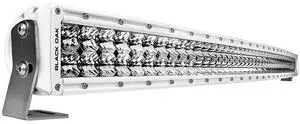 Black Oak Pro Series 3.0 Curved Double Row 50" LED Light Bar - Combo Optics - White Housing