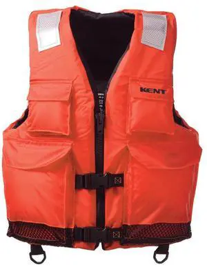 Kent Elite Dual-Sized Commercial Vest - L/XL - Orange