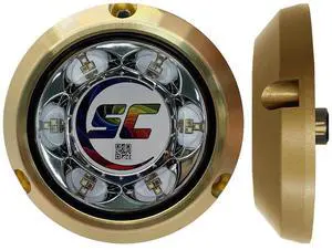 Shadow-Caster SC3 Series CC (Full Color Change) Bronze Surface Mount Underwater Light