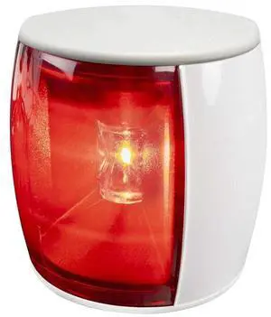 Hella Marine NaviLED PRO Port Navigation Lamp - White Shroud - Red Lens - 3NM