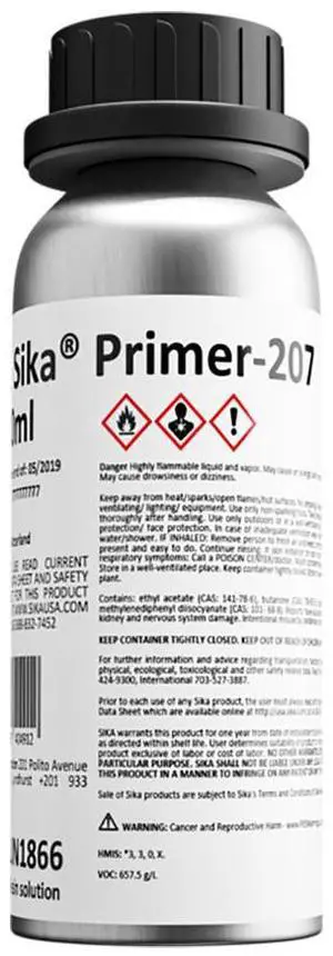 Sika Primer-207 - Pigmented, Solvent-Based Primer f/Various Substrates