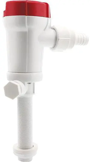 Rule 500 GPH Livewell Pump Straight Thru-Hull Inlet