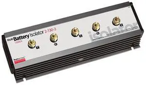 ProMariner Battery Isolator - 130 AMP - 2 Alternator - 3 Battery