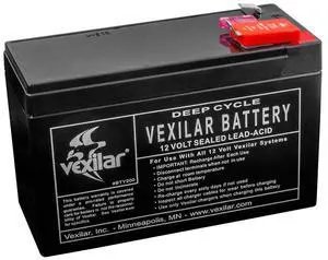 Vexilar 12V/9 AMP Lead-Acid Battery