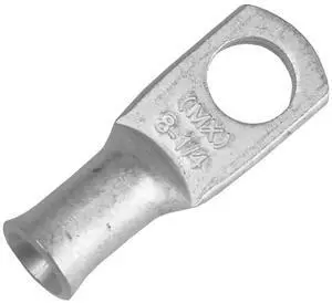 Pacer Tinned Lug 8 AWG - 1/4" Stud Size - 10 Pack