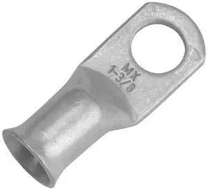 Pacer Tinned Lug 1 AWG - 3/8" Stud Size - 10 Pack