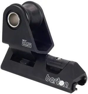 Barton 25mm T-Track Genoa Car - Black