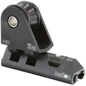 Barton 32mm HD Pin Genoa Car Heavy Duty w/Plunger Stop - Black