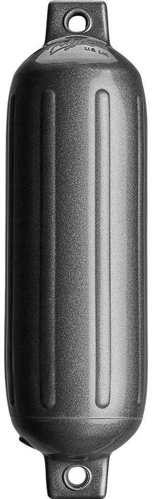 Polyform G-3 Twin Eye Fender 5.5" x 19" - Metallic Graphite