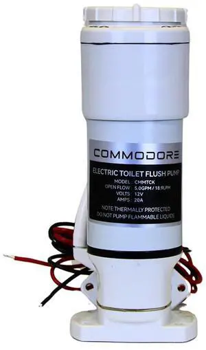 Commodore 12V Manual to Electric Toilet Conversion Kit