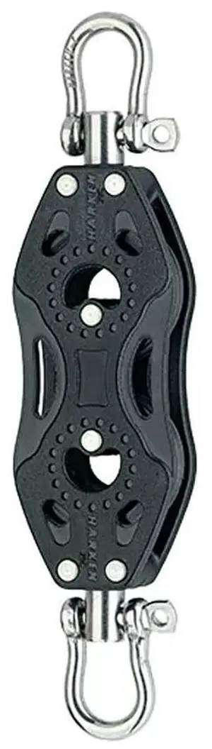 Harken 29mm Carbo Double Swivel Symmetrical Fishing Pulley