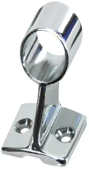 Whitecap Center Handrail Stanchion - 316 Stainless Steel - 7/8" Tube O.D. - 2 #10 Fasteners