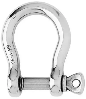 Wichard HR Bow Shackle - 8mm Pin Diameter