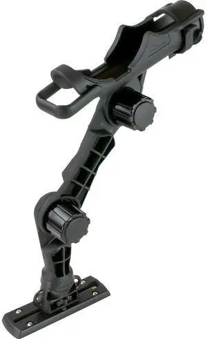 Sea-Dog Triple Threat Rod Holder - Track Mount Base w/6" Extension