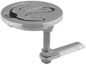 TACO Latch-tite Lifting Handle - 2.5" Round - Stainless Steel