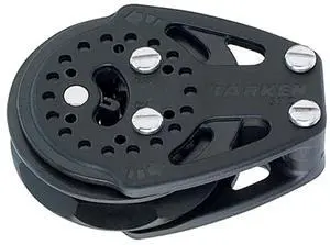 Harken 57Mm Single Carbo Ratchet Cheek Block