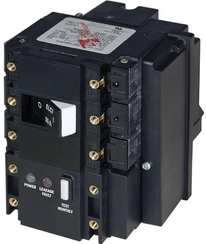 Blue Sea C-Series Elci Main Circuit Breaker - 120/240V Ac 50A Blue Sea C-Series Elci Main Circuit Breaker - 120/240V Ac 50A