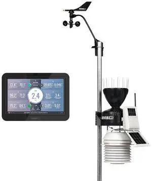 Davis Vantage Pro2 Wireless Weather Station W/Weatherlink Console &Amp, 24Hr Fan Aspirated Radiation Shield