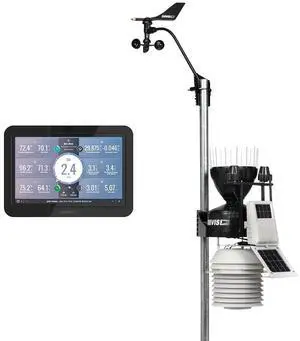 Davis Vantage Pro2 Wireless Weather Station W/Weatherlink Console, 24Hr Fan Aspirated Radiation Shield, Uv &Amp, Solar Sensors