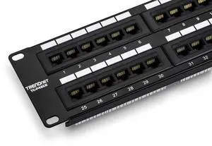 48-Port Cat6 Unshielded Patch Panel, TC-P48C6 48-Port Cat6 Unshielded Patch Panel, TC-P48C6