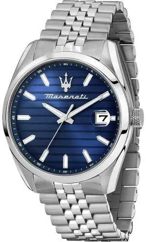 Maserati Attrazione Stainless Steel Blue Dial Quartz R8853151028 Men'S Watch Maserati Attrazione Stainless Steel Blue Dial Quartz R8853151028 Men'S Watch