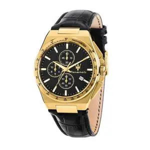 Maserati Velocita Chronograph Leather Strap Black Dial Quartz R8871653001 100M Men'S Watch Maserati Velocita Chronograph Leather Strap Black Dial Quartz R8871653001 100M Men'S Watch